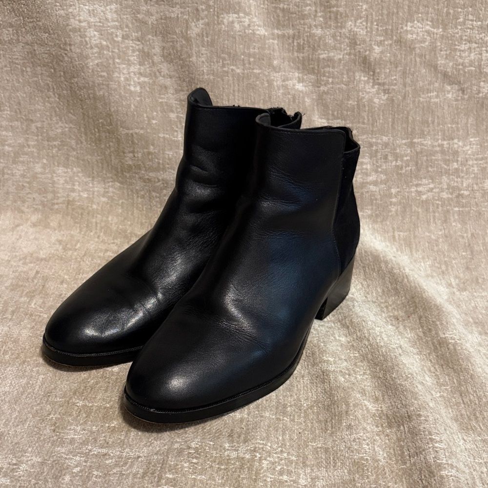 Cole Haan Elion Grand Leather/Suede Bootie